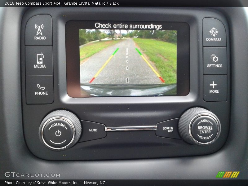 Granite Crystal Metallic / Black 2018 Jeep Compass Sport 4x4