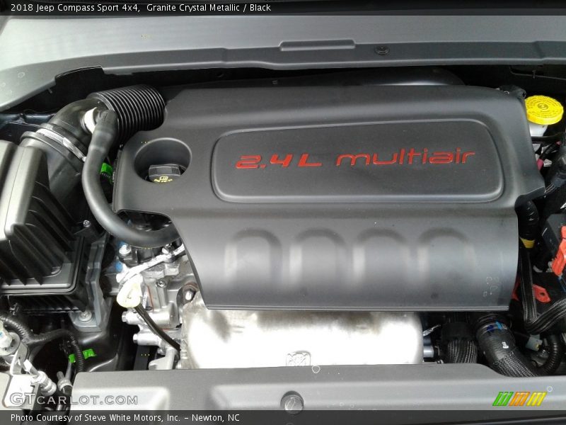 Granite Crystal Metallic / Black 2018 Jeep Compass Sport 4x4