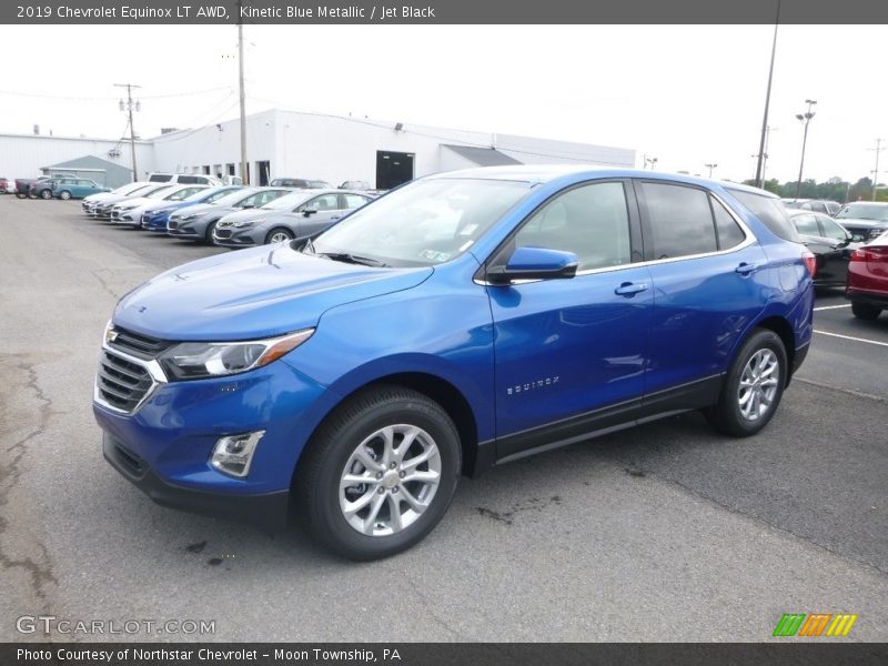 Kinetic Blue Metallic / Jet Black 2019 Chevrolet Equinox LT AWD