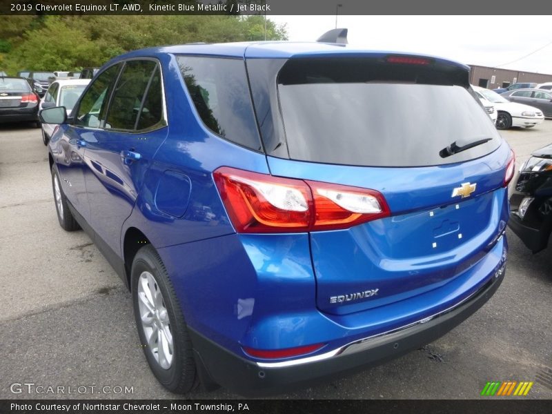 Kinetic Blue Metallic / Jet Black 2019 Chevrolet Equinox LT AWD