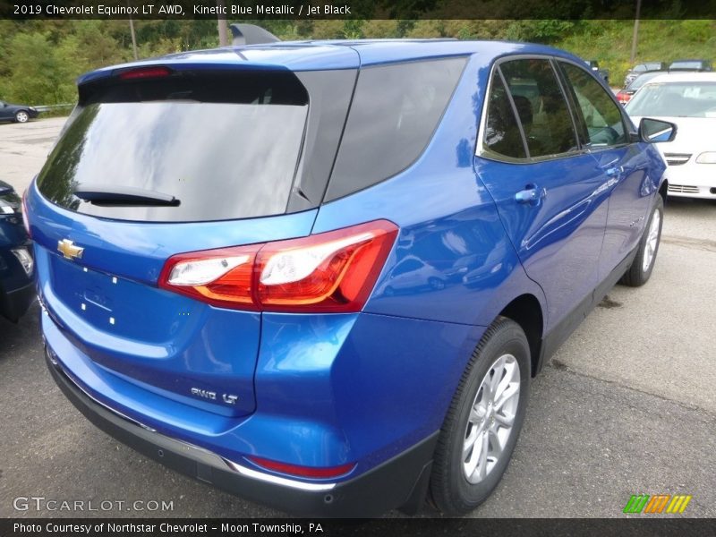 Kinetic Blue Metallic / Jet Black 2019 Chevrolet Equinox LT AWD