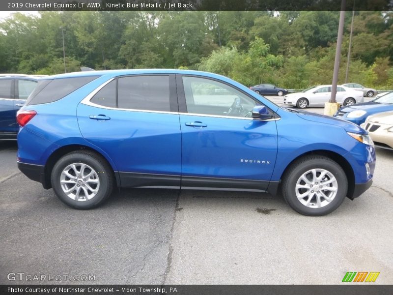 Kinetic Blue Metallic / Jet Black 2019 Chevrolet Equinox LT AWD