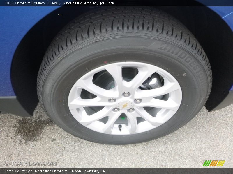 Kinetic Blue Metallic / Jet Black 2019 Chevrolet Equinox LT AWD