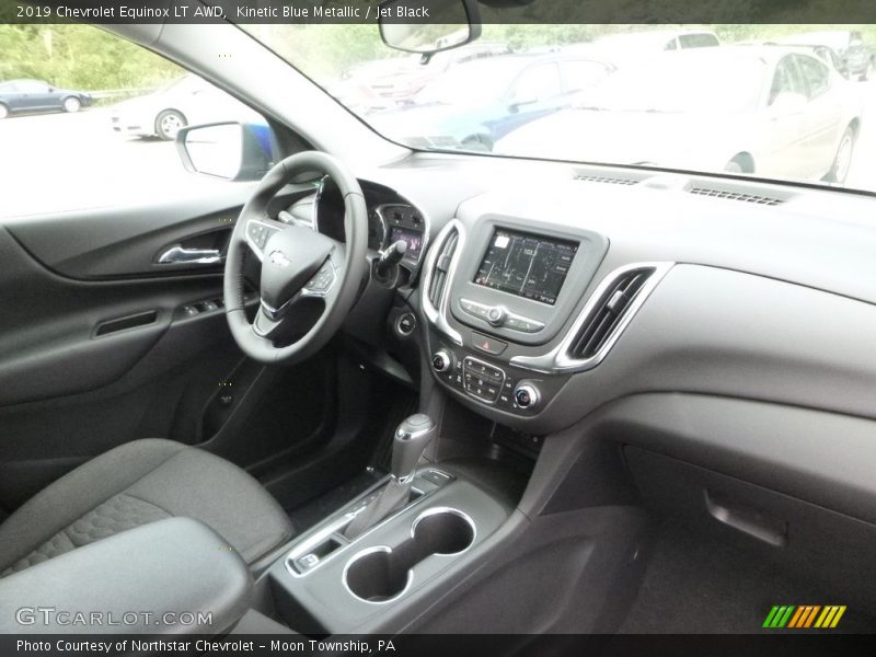 Kinetic Blue Metallic / Jet Black 2019 Chevrolet Equinox LT AWD