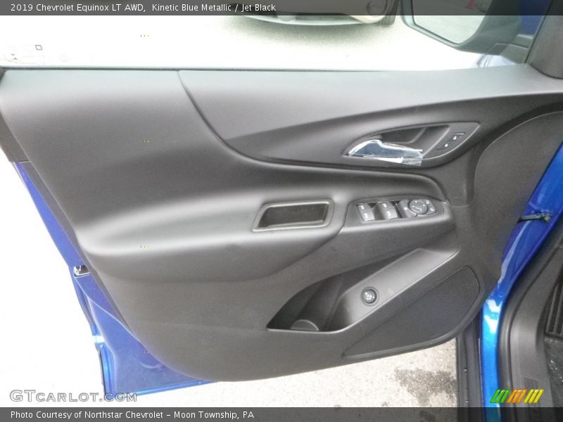 Kinetic Blue Metallic / Jet Black 2019 Chevrolet Equinox LT AWD