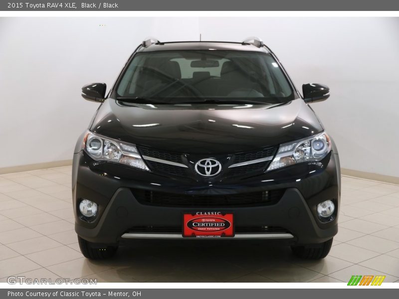 Black / Black 2015 Toyota RAV4 XLE
