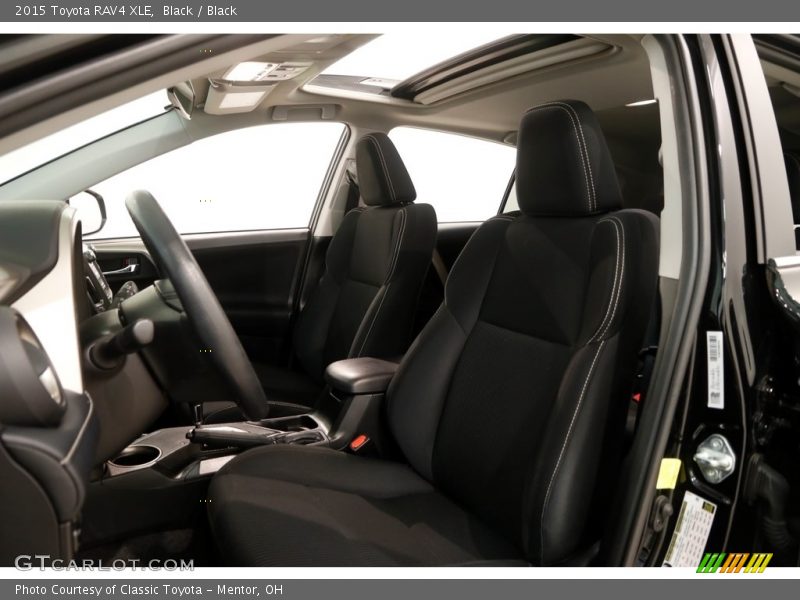 Black / Black 2015 Toyota RAV4 XLE