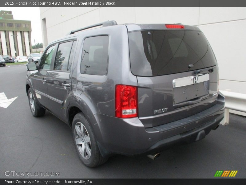 Modern Steel Metallic / Black 2015 Honda Pilot Touring 4WD