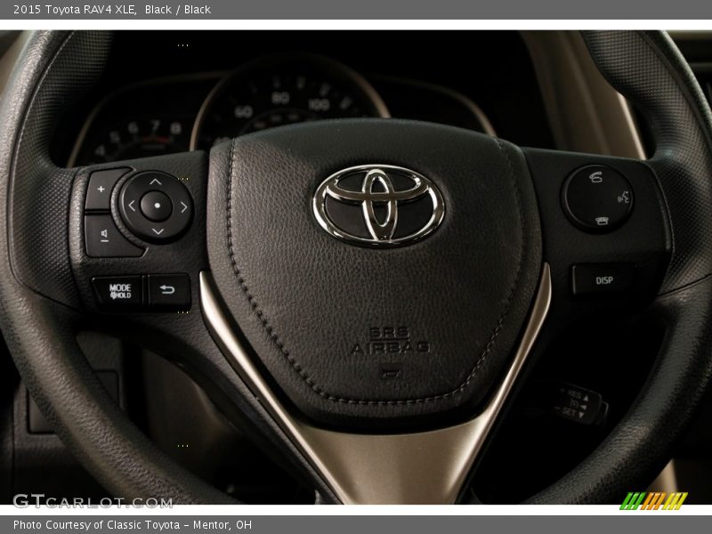 Black / Black 2015 Toyota RAV4 XLE