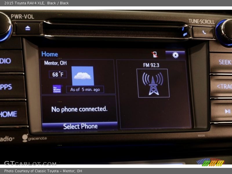 Black / Black 2015 Toyota RAV4 XLE