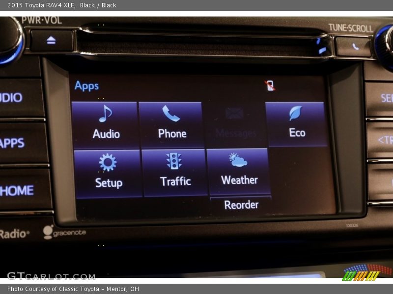 Black / Black 2015 Toyota RAV4 XLE