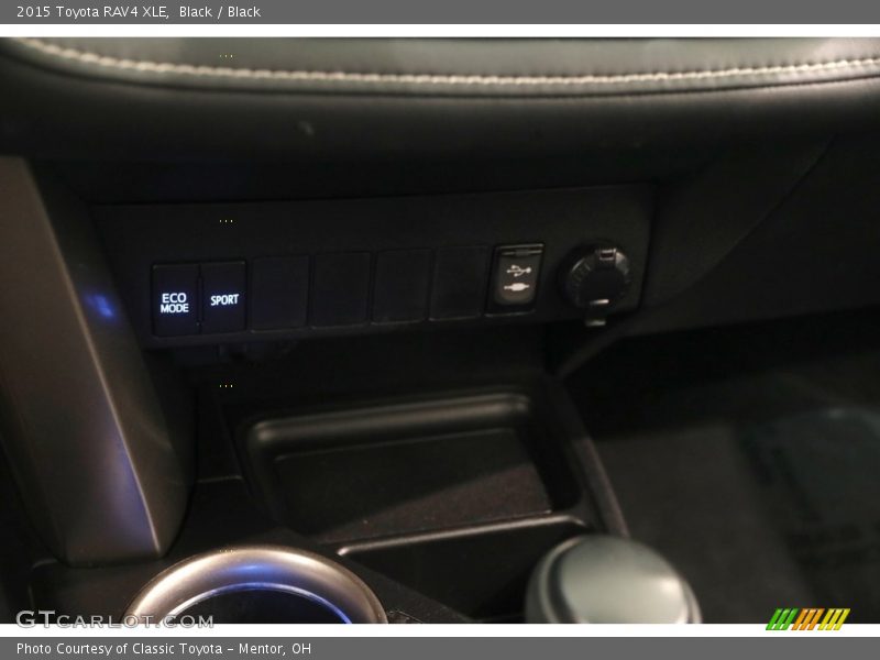 Black / Black 2015 Toyota RAV4 XLE