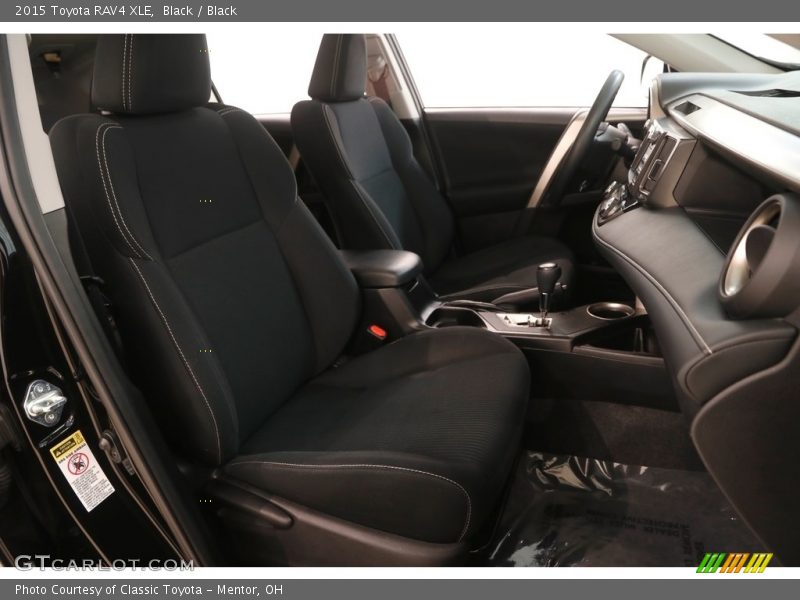 Black / Black 2015 Toyota RAV4 XLE