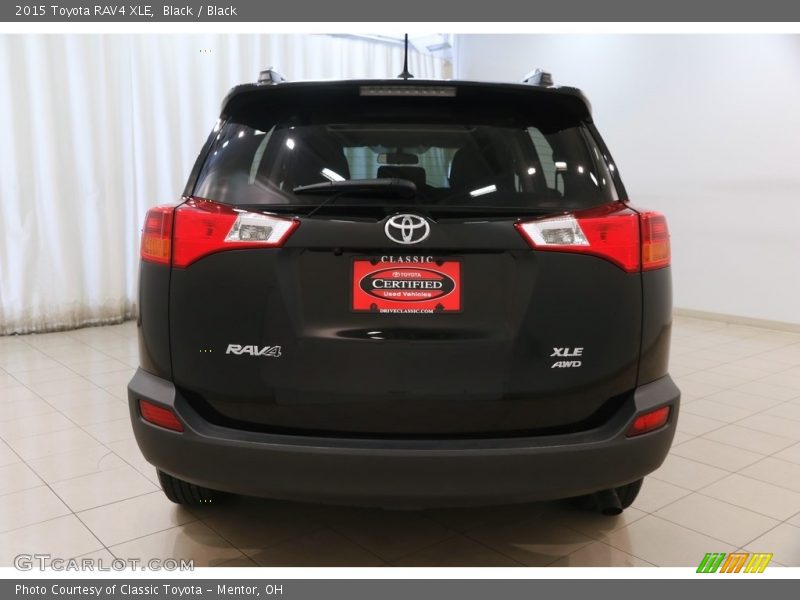 Black / Black 2015 Toyota RAV4 XLE