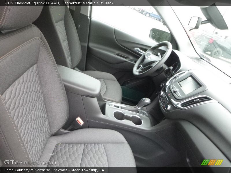 Pepperdust Metallic / Jet Black 2019 Chevrolet Equinox LT AWD