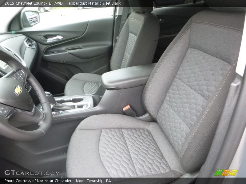 Pepperdust Metallic / Jet Black 2019 Chevrolet Equinox LT AWD