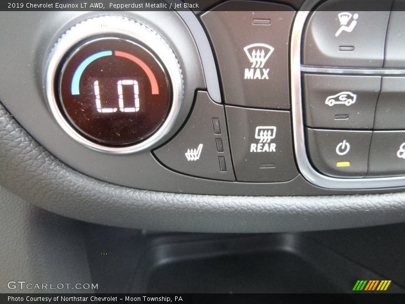 Pepperdust Metallic / Jet Black 2019 Chevrolet Equinox LT AWD