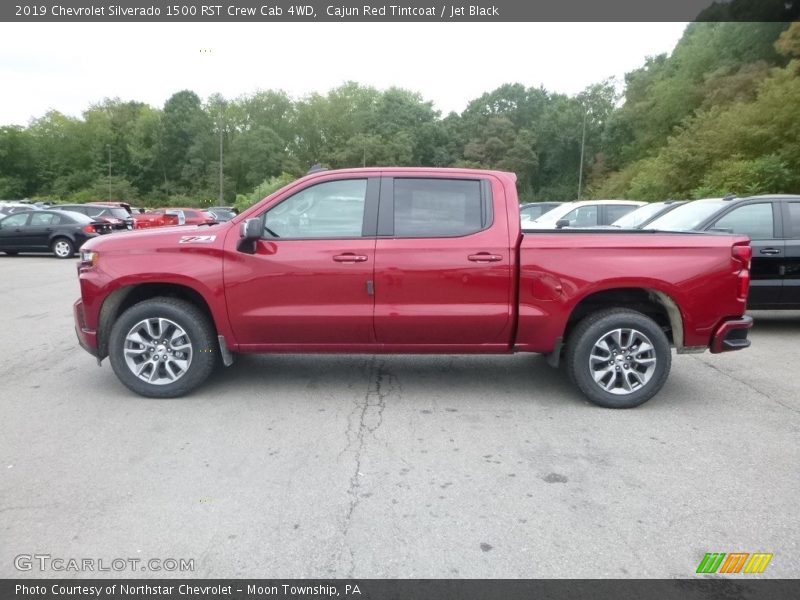  2019 Silverado 1500 RST Crew Cab 4WD Cajun Red Tintcoat
