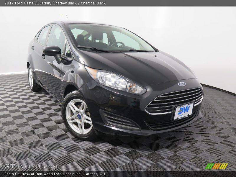 Shadow Black / Charcoal Black 2017 Ford Fiesta SE Sedan