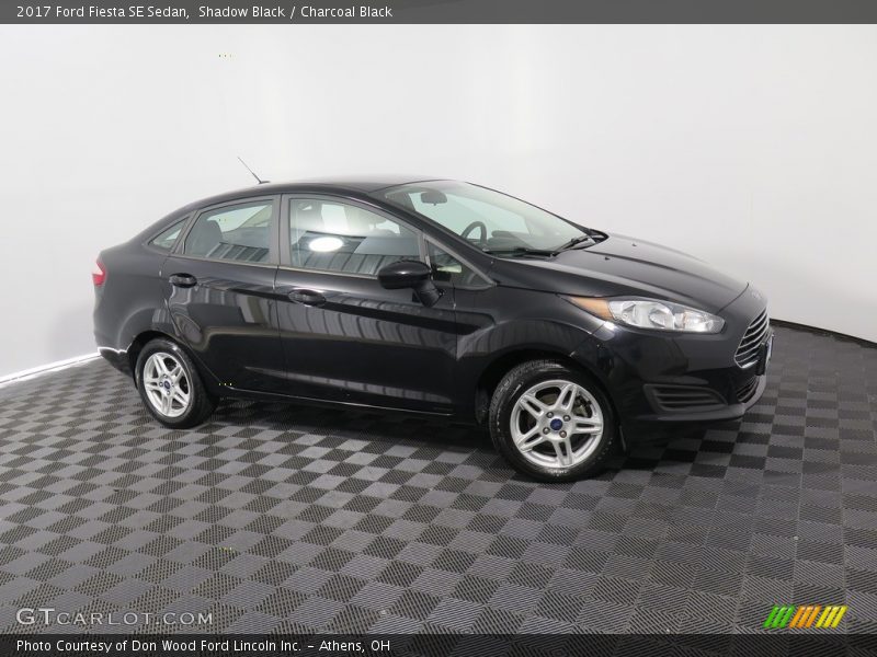 Shadow Black / Charcoal Black 2017 Ford Fiesta SE Sedan