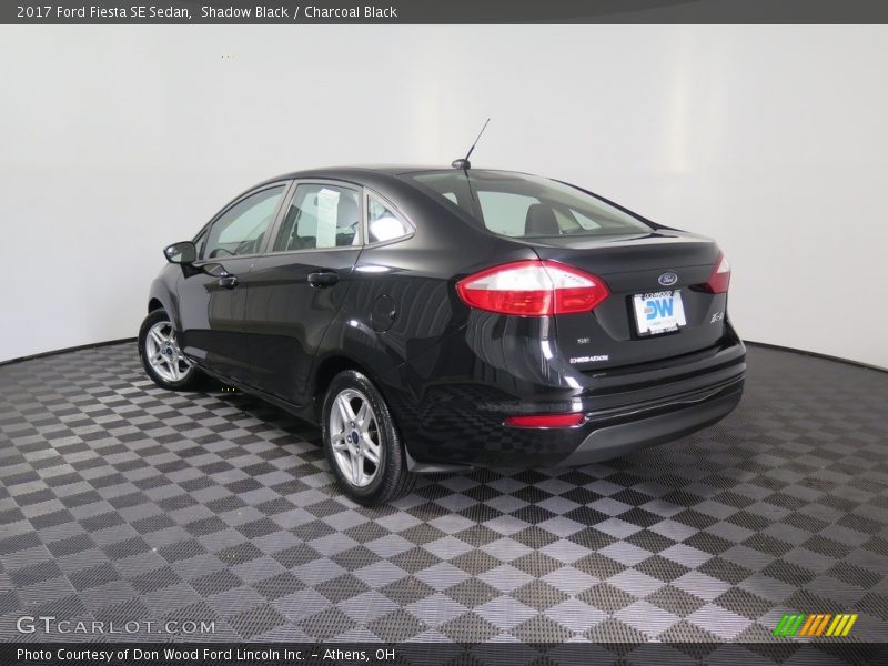 Shadow Black / Charcoal Black 2017 Ford Fiesta SE Sedan