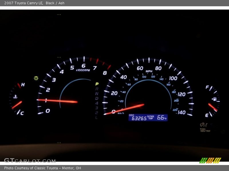 Black / Ash 2007 Toyota Camry LE
