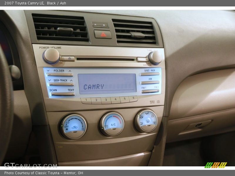Black / Ash 2007 Toyota Camry LE