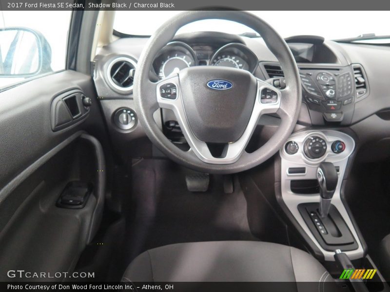 Shadow Black / Charcoal Black 2017 Ford Fiesta SE Sedan