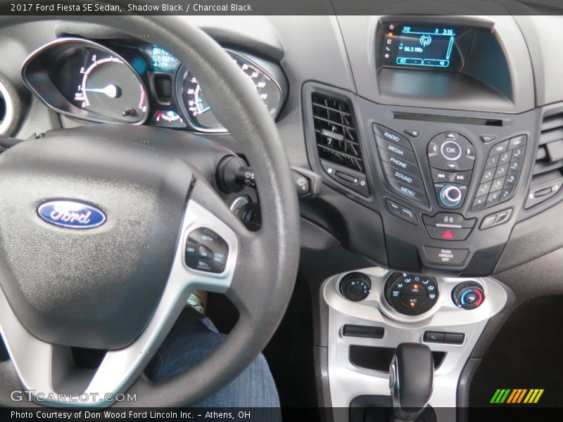 Shadow Black / Charcoal Black 2017 Ford Fiesta SE Sedan