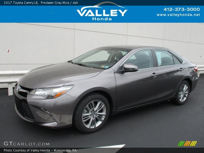 Predawn Gray Mica / Ash 2017 Toyota Camry LE