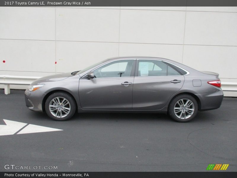 Predawn Gray Mica / Ash 2017 Toyota Camry LE