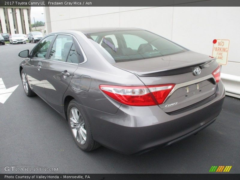 Predawn Gray Mica / Ash 2017 Toyota Camry LE
