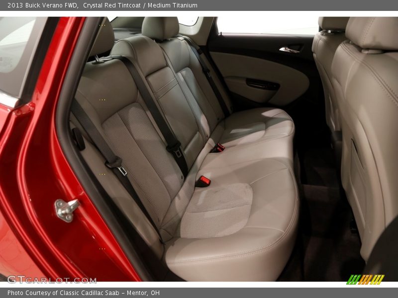 Crystal Red Tintcoat / Medium Titanium 2013 Buick Verano FWD