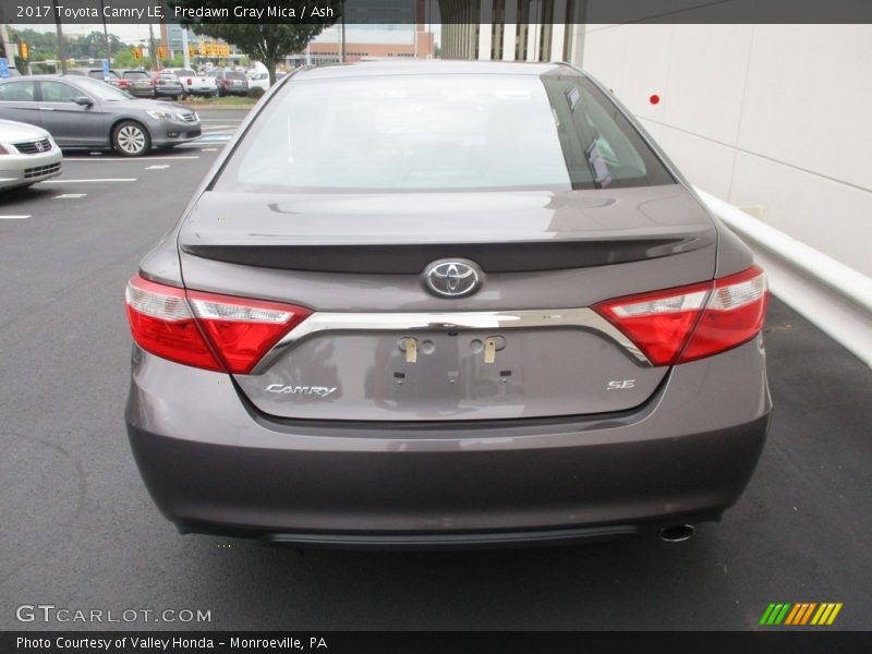 Predawn Gray Mica / Ash 2017 Toyota Camry LE
