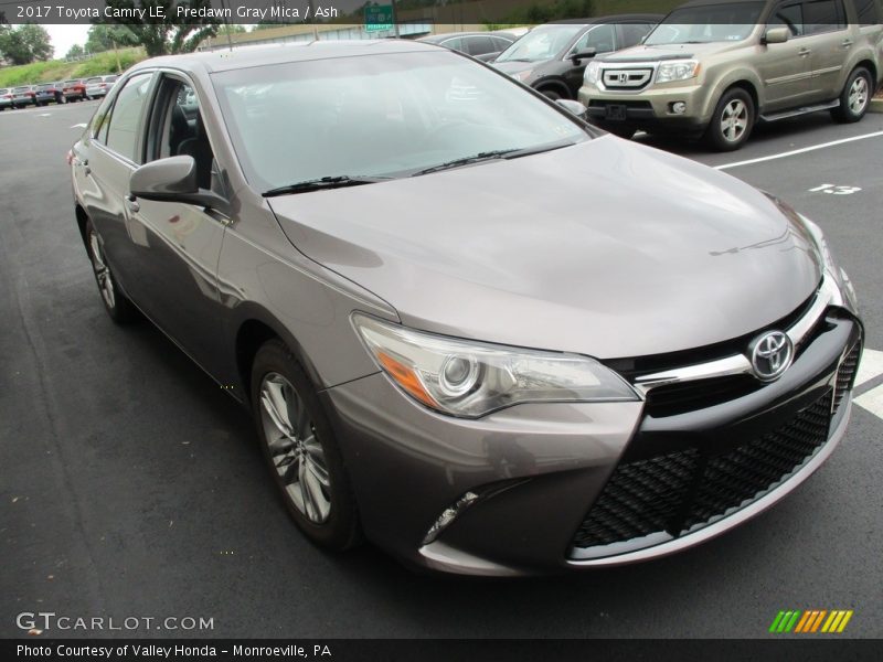 Predawn Gray Mica / Ash 2017 Toyota Camry LE