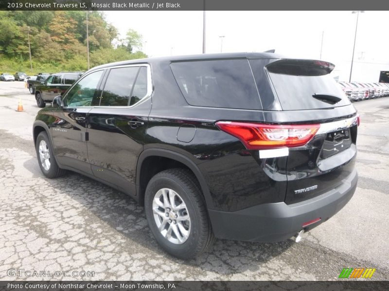 Mosaic Black Metallic / Jet Black 2019 Chevrolet Traverse LS