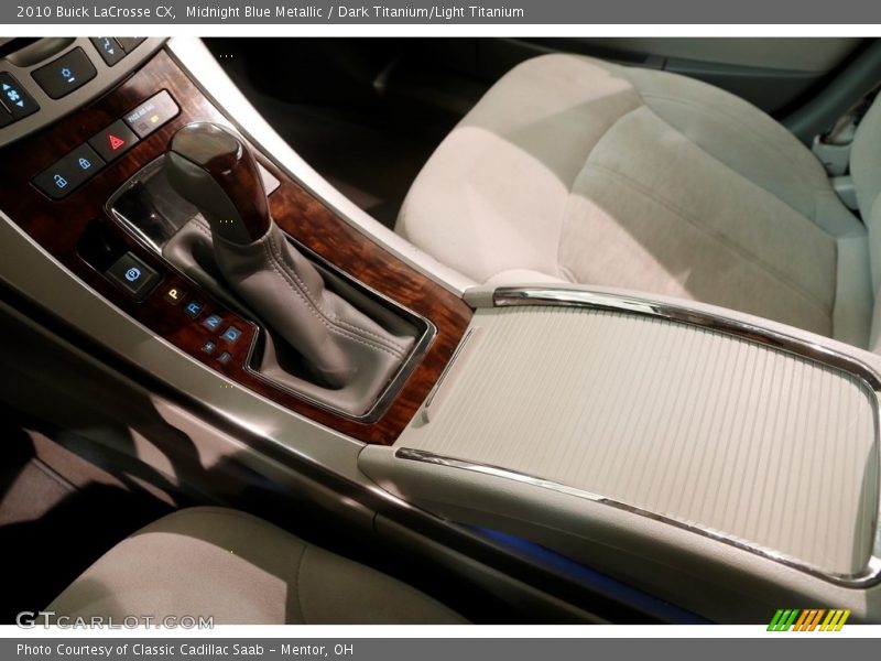 Midnight Blue Metallic / Dark Titanium/Light Titanium 2010 Buick LaCrosse CX