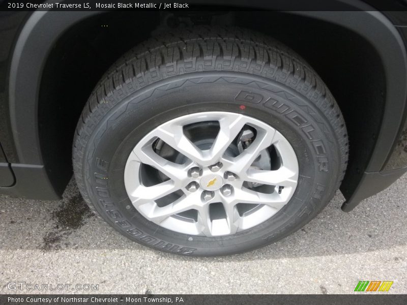 Mosaic Black Metallic / Jet Black 2019 Chevrolet Traverse LS