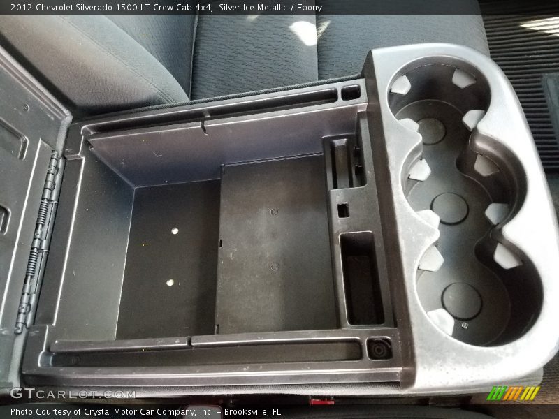 Silver Ice Metallic / Ebony 2012 Chevrolet Silverado 1500 LT Crew Cab 4x4
