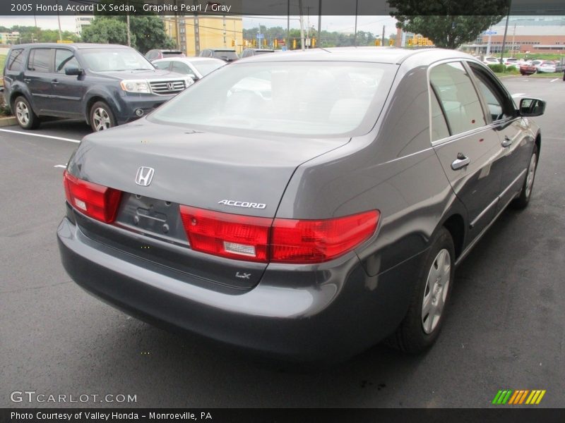 Graphite Pearl / Gray 2005 Honda Accord LX Sedan