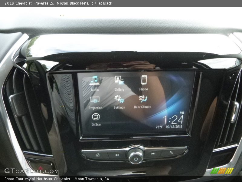 Mosaic Black Metallic / Jet Black 2019 Chevrolet Traverse LS