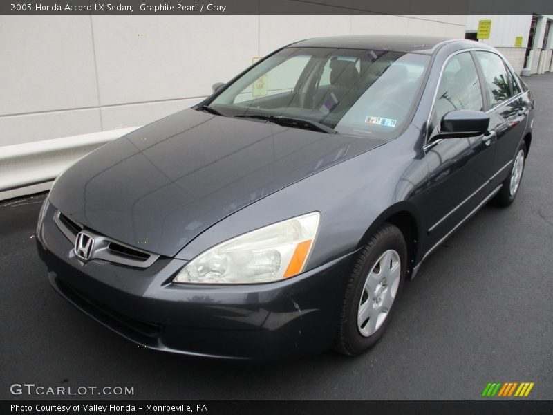 Graphite Pearl / Gray 2005 Honda Accord LX Sedan