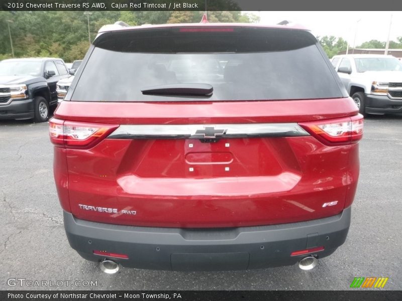 Cajun Red Tintcoat / Jet Black 2019 Chevrolet Traverse RS AWD