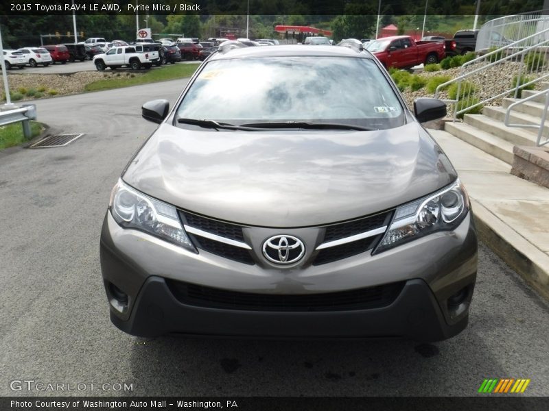 Pyrite Mica / Black 2015 Toyota RAV4 LE AWD