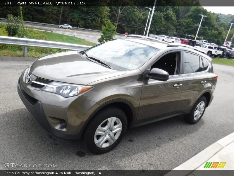 Pyrite Mica / Black 2015 Toyota RAV4 LE AWD