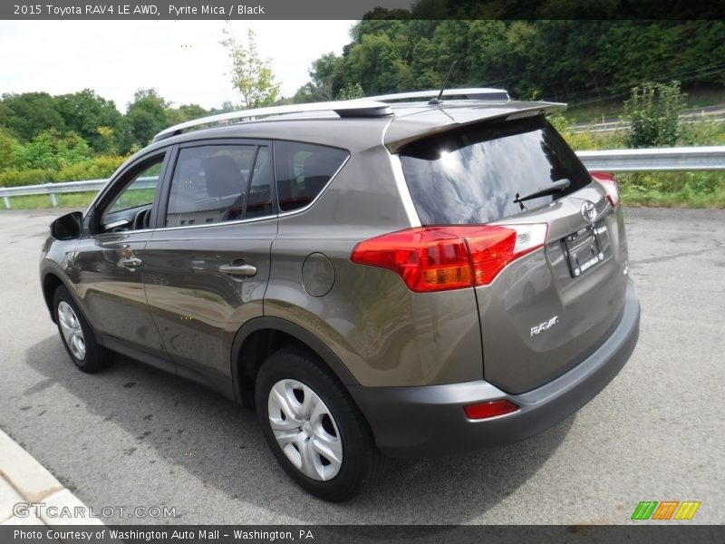 Pyrite Mica / Black 2015 Toyota RAV4 LE AWD