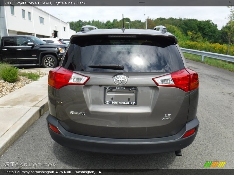 Pyrite Mica / Black 2015 Toyota RAV4 LE AWD