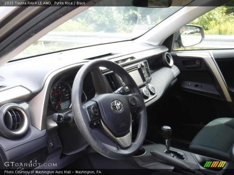 Pyrite Mica / Black 2015 Toyota RAV4 LE AWD