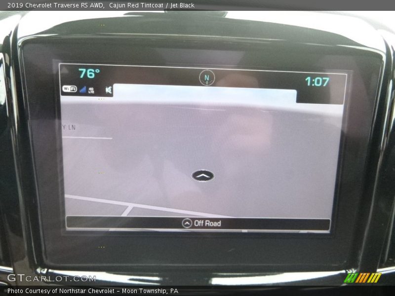 Cajun Red Tintcoat / Jet Black 2019 Chevrolet Traverse RS AWD