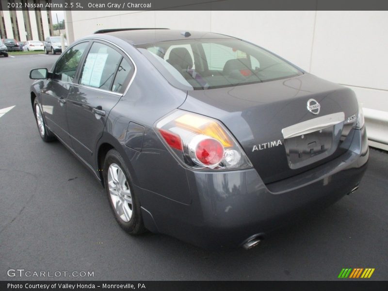 Ocean Gray / Charcoal 2012 Nissan Altima 2.5 SL